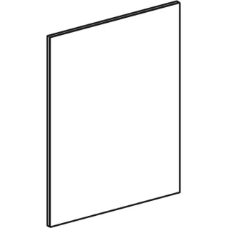 Geberit Tür, Schwarz, Acanto Handwaschbecken-US 40 zu Art.-Nr.: 500.607.16.1, 243789161 243789161