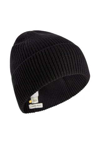 camel active - Beanie aus einem Baumwoll-Kaschmir Mix asphalt - Gr. - OS