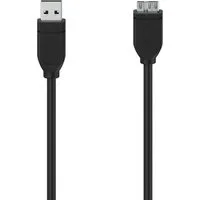 Hama 0,75 m USB-Kabel, (75 cm)
