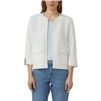 s.Oliver Sweatjacke Kurze Sweatjacke ohne Verschluss
