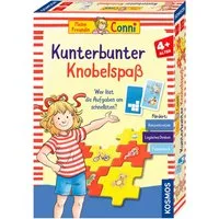 Kosmos Spiel Meine Freundin Conni - Kunterbunter Knobelspaß, Denkspiel, Made in Germany