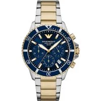 Emporio Armani Chronograph Emporio Armani Herren-Uhren Analog Solar