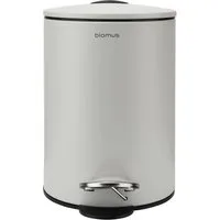 blomus Mülleimer -TUBO- Treteimer: Smart-Close-System, hochwertig und stilvoll, 3 Liter, Hochwertig, Pulverbeschichtet, Kompakt, Smart-Close, Inneneimer