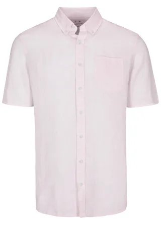 COMMANDER Finest Clothing - Hemd, 1/2 Arm rosé - Gr. - S