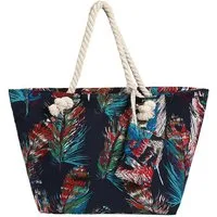 DonDon Strandtasche Shopper wasserabweisende Tasche (2-tlg), Große Strandtasche, mit Reißverschluss, inkl. kleinem Beutel