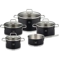 Sansibar Sylt Topf-Set Kochtopf-Set SANSIBAR TORLAND LBH 51x26.50x30.50 cm schwarz