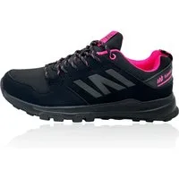 Nowaland Leichte Wanderschuhe mit wasserabweisendem Softshell und Profilsohle Wanderschuh Wasserabweisend, atmungsaktiv und rutschhemmend – ideal für Outdoor