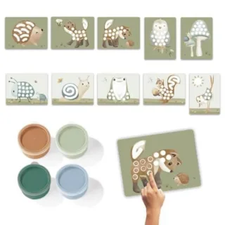 Little Dutch Fingerfarben-Set - Forest Friends