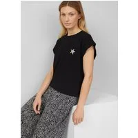 s.Oliver Kurzarmshirt T-Shirt T-Shirt im Relaxed Fit mit kleinem Artwork