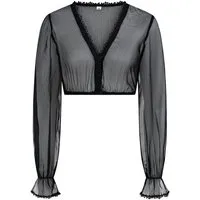 Nübler Dirndlbluse Dirndlbluse Caro in Onyx von Nübler