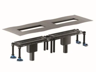 Dallmer Ablaufgehäuse DallFlex 2.0 DUO senkrecht DN 50, 570109 570109