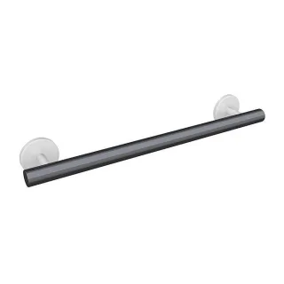 Hewi System 800 K Haltegriff 950.36.1009192 signalweiß, Kunststoff, Außenmaß 300 mm, Griff anthrazitgrau