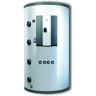 Wolf Bsp Schichten-Pufferspeicher 8615712 1000 B, 915 l, silber