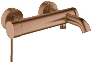 GROHE Wannenarmatur Essence Wandmontage warm sunset gebürstet, 25250DL1 25250DL1