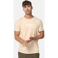 Indicode T-Shirt Herren INVegas Shirt Tee Herrenshirt mit Rundhals-Ausschnitt und Logoprint auf der Brust