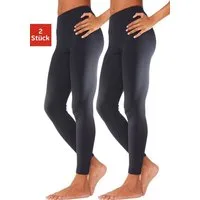 Vivance Active by Lascana Leggings (2er-Pack) mit Gummibund, Loungewear