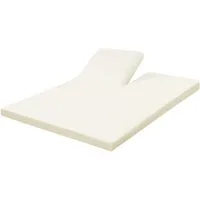 Dormisette Spannbettlaken Dormisette Split Topper Spannbettlaken für Boxspring Auflagen, Stretch-Jersey, Gummizug: Rundumgummizug, (1 Stück), Spannbettlaken für geteilte Toppermatratzen, 1 Einschnitt