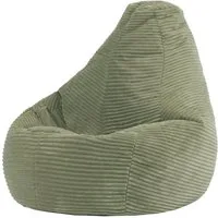 icon Sitzsack Kinder Sessel aus Cord Flauschig „Dalton", 69x59x65cm, Made in Germany, für Kinderzimmer, mit Füllung