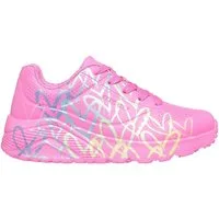 Skechers Skechers Uno Lite Metallic Joy Pink HPMT Sneaker