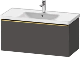 Duravit D-Neo Waschtischunterbau wandhängend Graphit Matt 984x452x440 mm - DE4256034490000 DE4256034490000