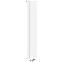 SONNI Heizkörper Heizkörper weiß Paneelheizkörper mit/ohne Chrom/weiß Thermostat, Einlagig/Doppellagig, Vertikal/Horizontal