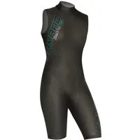 O'Neill Neoprenanzug Camaro Blacktec Skin Damen Shorty Speed Swim Shorty Triathlon