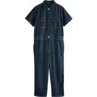 Next Jumpsuit Denim-Boilersuit aus 100 % Baumwolle, Umstandsmode (1-tlg)