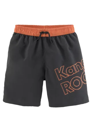 KangaROOS Badeshorts "Adams Kids" im Colorblocking-Design