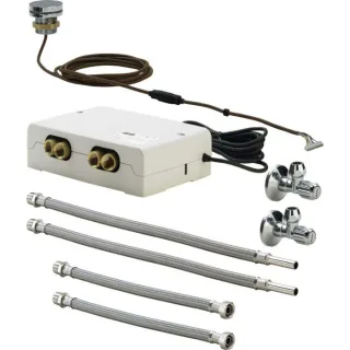 Viega Multiplex Trio Funktionseinheit 662295 elektronisch, 1 Bedienelement, Messing verchromt