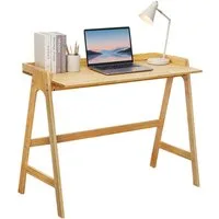relaxdays Computertisch Schreibtisch aus Sperrholz (1-St)