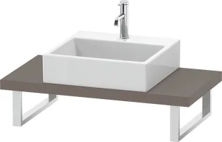 Duravit L-Cube Konsole Basalt Matt 800x480x45 mm - LC100C04343 LC100C04343