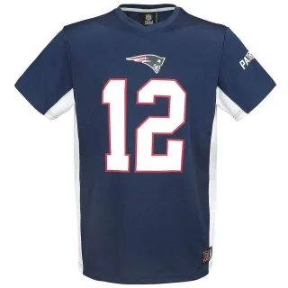 NFL-Teambekleidung New England Patriots Brady 12 Herren T-Shirt