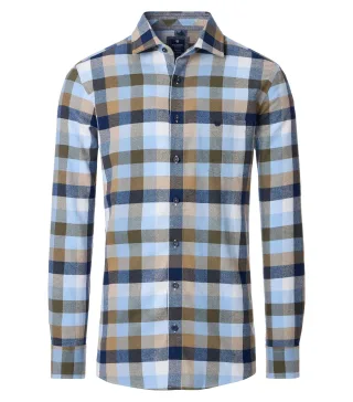 REDMOND - Freizeithemd grün - Gr. - M