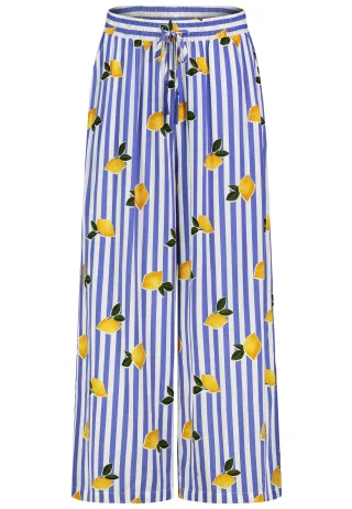 Authentic Style - RE9CIGxhbmdlIEhvc2U= fruits: lemon-blue-white - Gr. - S