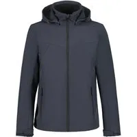 Icepeak Softshelljacke ICEPEAK BRIMFIELD mit abnehmbarer Kapuze, winddicht, wasserabweisend, atmungsaktiv