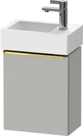 Duravit D-Neo Waschtischunterbau wandhängend Betongrau Matt 364x222x440 mm - DE4218L34070000 DE4218L34070000
