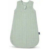 Kinderhaus Blaubaer Babyschlafsack Mull-Schlafsack TOP, atmungsaktives Material aus 100% Baumwolle, Verdeckter Reißverschluss