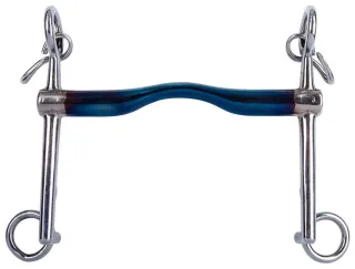 Kandarengebiss TR Weymouth Fixed Low Port Sweet Iron, lange Anzüge