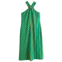 Next Midikleid Neckholder-Midikleid mit Drehdetail (1-tlg)