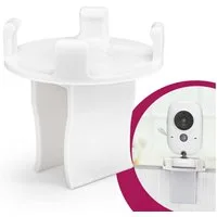 Mobilefox Babyphone Babyphone Halterung Bett passend für GHB VB603 bis 25mm Gestellbreite