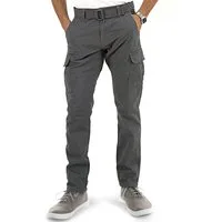 Indicode Cargohose Herren William Cargo Hose Herrenhose mit 7 Taschen, inkl. Gürtel