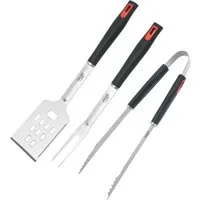 Adler Grillbesteck-Set AD 6727 Barbecue-Besteck-Set, aus Edelstahl in eleganter Transporttasche
