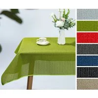 Beautex Tischdecke Tokio Weichschaum Tischdecke mit Paspelband, Garten, Balkon, Terrasse (1-tlg)