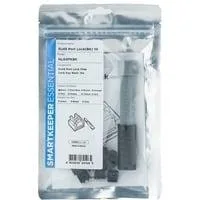 ESSENTIAL RJ45 Port Lock (NL03) + Lock Key Basic (U03), Einsteckschloss Farbcode Schwarz, 10 Stück + 1 Schlüssel