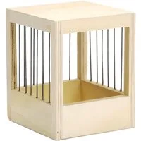 Fauna Nistkasten Holznistkasten mit Gitter