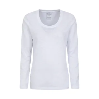Mountain Warehouse - "Agra" Oberteil für Damen Langärmlig (Weiß)