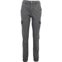 URBAN CLASSICS Cargohose Urban Classics Damen Ladies High Waist Cargo Pants (1-tlg)