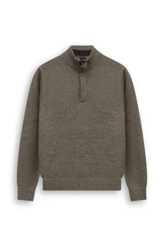 State of Art - Troyer Pullover braun - Gr. - M