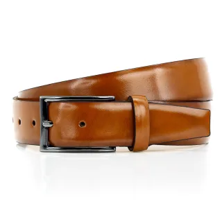LINDENMANN - Ledergürtel LINDENMANN cognac - Gr. - 115
