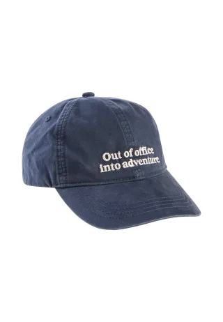 camel active - Cap aus reiner Baumwolle dark navy - Gr. - OS